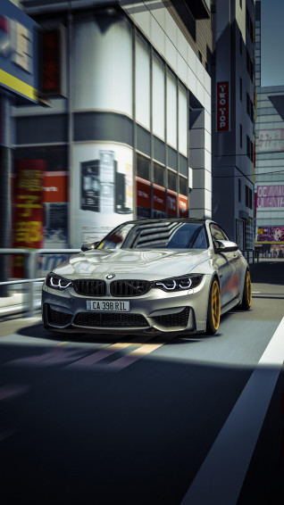 Bmw M4 Cs R iPhonewallpaper