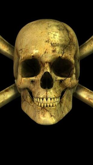 Skulls iPhone Wallpaper