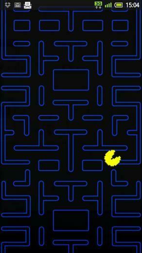 Orange Pacman Wallpaper Wide HD