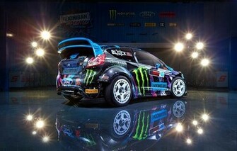 Ford Fiesta Rx43 Ken Block Hoonigan Racing Division Rear