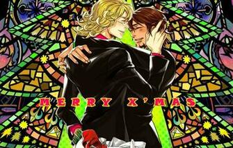 Wallpaper Background Art Christmas Guys Friends Kotetsu