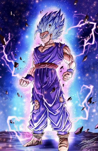 Gohan Beast Anime Dragon Ball Goku Painting