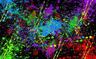 Paint Splat Wallpaper