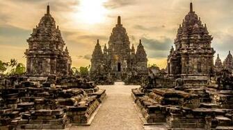 Prambanan Temple HD Wallpaper Background Image