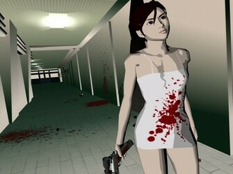 Killer Kaede Smith Covered In Blood