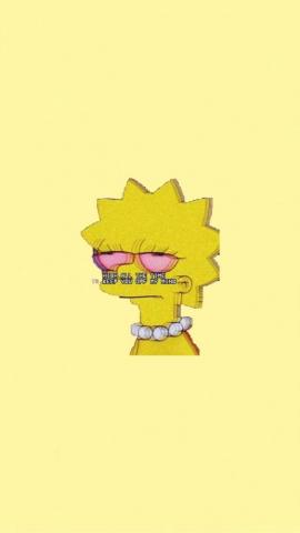 iPhone Simpsons High Wallpaper