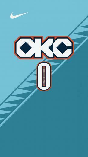 Oklahoma City Thunder Edition Jersey Wallpaper