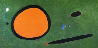 Bird Flight In Moonlight Joan Miro Wallpaper Image