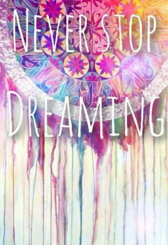 Background iPhone Android Quote Never Stop Dreaming Dream Catcher