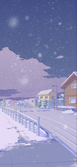 Mieseyo On Aesthetic Background Wallpaper Snowing