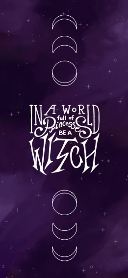 Purple Witchy Wallpaper