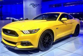 First Photo Of Triple Yellow Mustang At Naias Heaven