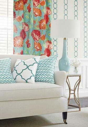 Thibaut S Resort Collection Fresh Vibrant Colorful Decorative Fabric