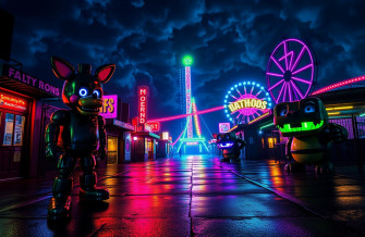 Five Nights At Freddy S Security Breach Wallpaper