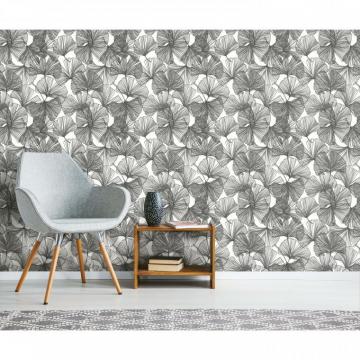 Roommates Gingko Leaves Peel And Stick Wallpaper Walmart