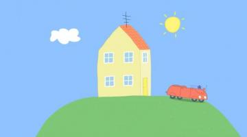 Peppa Pig House Cool Wallpaper