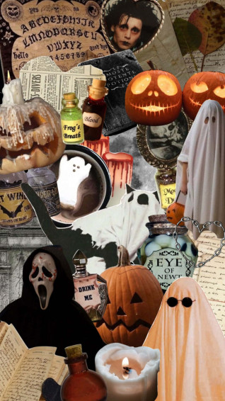 Spooky Halloween Aesthetic Wallpaper