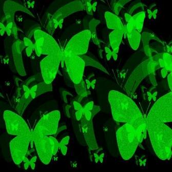 Green Butterflies