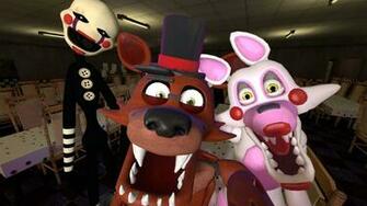 Foxy Repair Mangle And Puppet Master By Mathieulebest