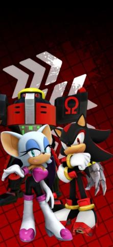 Sonic Art Team Dark Wallpaper For Anon