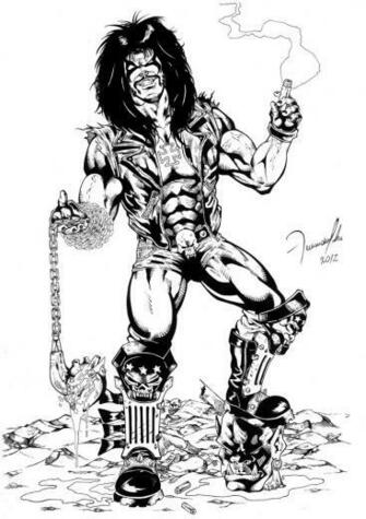 Lobo Dc Comics By Fernandosilva1406