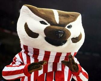Feb Madison Wi Usa Wisconsin Badgers Mascot Bucky Badger
