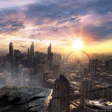Chicago Divergent Wallpaper Movie