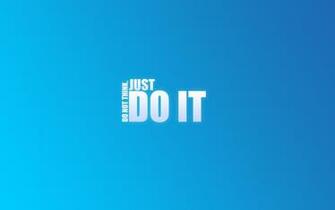 Do Not Think Just It Creative Wallpaper In 3d Abstract