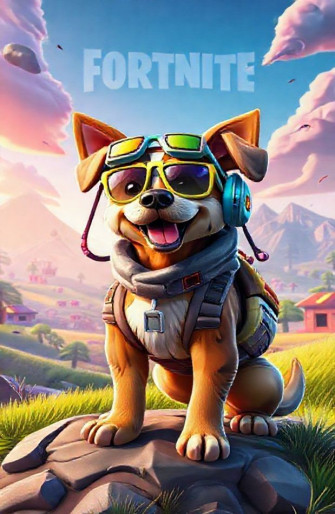 Doggo Fortnite Wallpaper