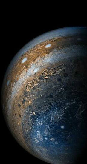 Jupiter Clouds Wallpaper In Nasa Juno Spacecraft