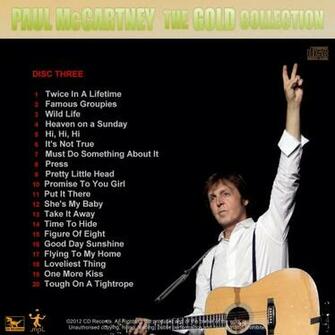 Paul Mccartney The Gold Collection Cds