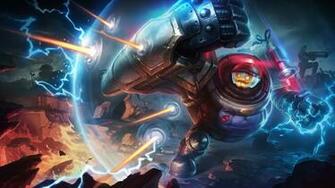 Blitzcrank Riot Splashskin League Of Legends Lol Champion HD Wallpaper