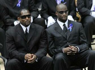 Ray Lewis Photos Steve Mcnair Memorial Service Of