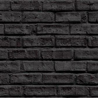 Black Brick Wallpaper Arthouse Vip New