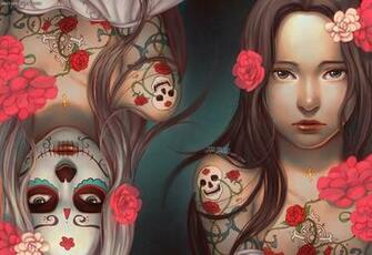 Day Of The Dead Desktop Background Wallpaper