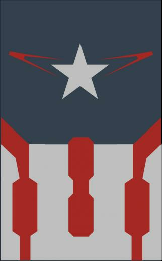 Captain America iPhone Wallpaper Top