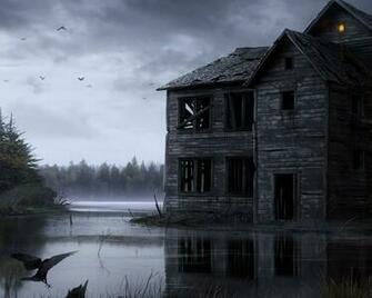 Related Pictures 3d Haunted House Wallpaper