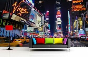Downton New York Scene Wall Mural Muralswallpaper Co Uk