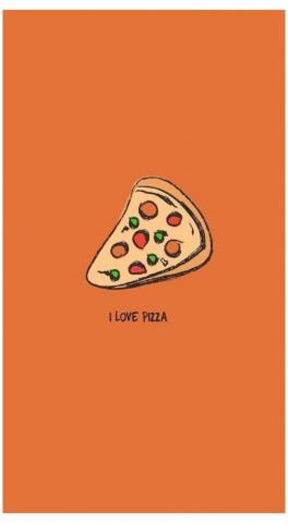 Aesthetic Pizza Wallpaper