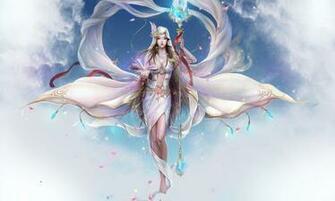3d Goddess Of Knowledge Background Wallpaper Jpg