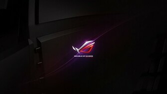 Asus Republic Gamers Computer Game Wallpaper Background