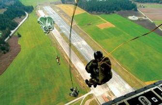 Military Jump Airborne Air Force HD Wallpaper Army