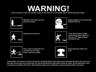 Funny Warning Signs Wallpaper