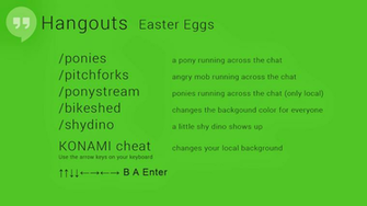 Google Hangouts Easter Eggs Include Shy Dinosaurs And Stampeding