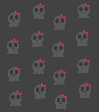 Girly Skull Custom Background By Embalmerjane