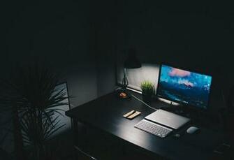 Dark Lamp Macbook Pro Screen Extended Wallpaper For Phone And HD