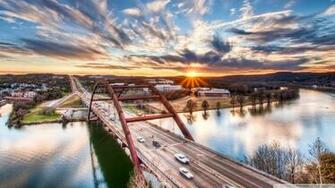 Austin Texas Wallpaper Pennybacker Bridge