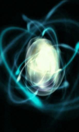 In This Live Wallpaper We Have A Atom Molecule
