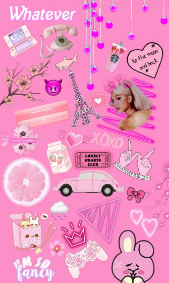 Enjoy The Beauty Of A Girly Aesthetic In Modern Style Wallpaper