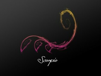 Scorpio Sign Wallpaper Zodiac Signs